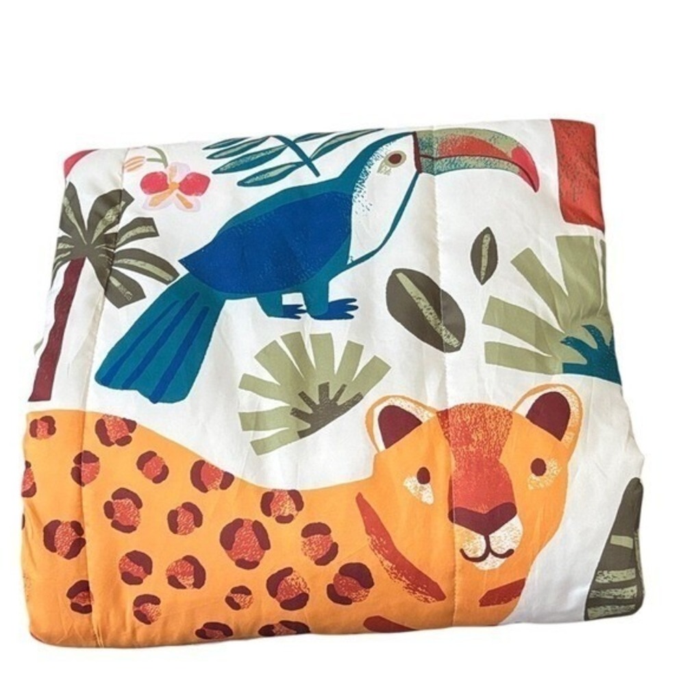 The Big One Kids Jack Jungle Animals "Stay Wild" 2-Piece Comforter Set Twin